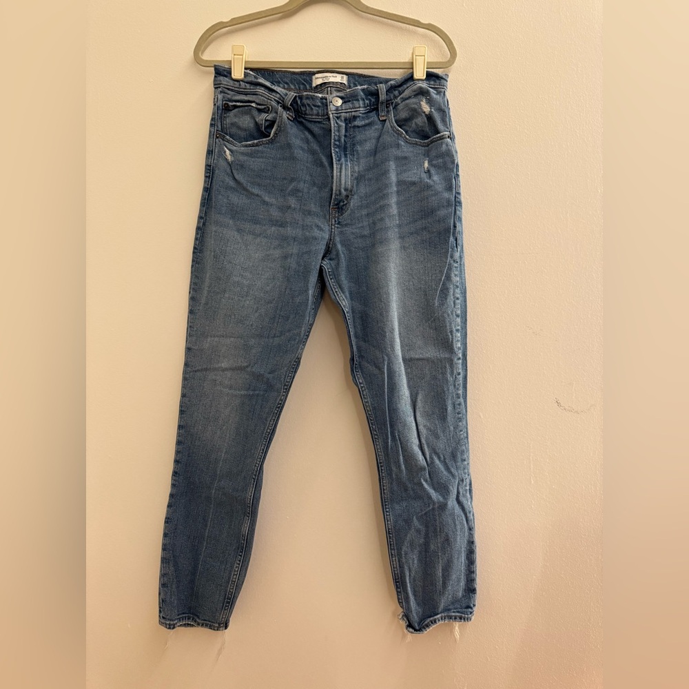Abercrombie & Fitch High Rise Skinny Jeans 32 Long